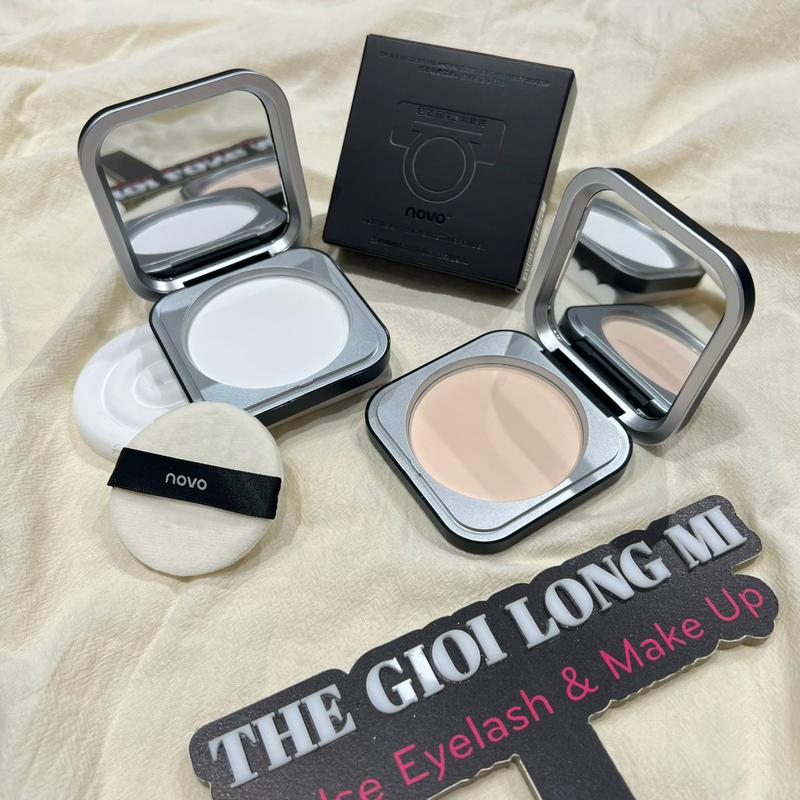 Light Weight Feather Setting phấn phủ dạng nén siêu nhẹ nhưng che phủ cực tốt thương hiệu Novo Mỹ Phẩm Cosmetic