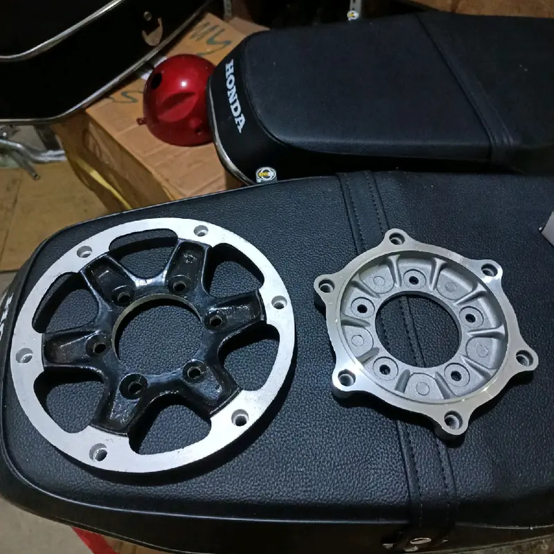 plendes piringan cakram depan tiger Revo lobang 6 /adaptor cakram/spicer dudukan piringan cakram tiger revo Motorcycle 0