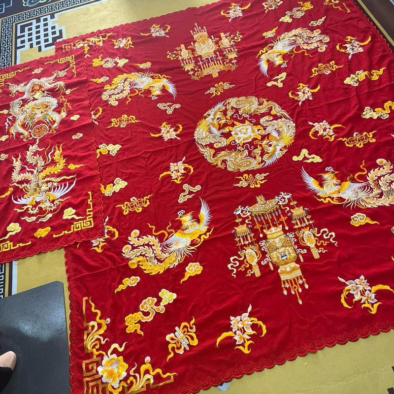 Khăn phủ diện + khăn tấu hương 1