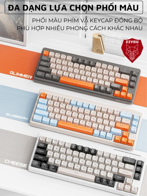 Bàn Phím MINI Không Dây Ziyou FreeWolf M68 Full LED Gõ Êm Giảm Ồn 3 Chế Độ Kết Nối Tương Thích Máy Tính, Điện Thoại | BigBuy360 - bigbuy360.vn Bàn Phím MINI Không Dây Ziyou FreeWolf M68 Full LED Gõ Êm Giảm Ồn 3 Chế Độ Kết Nối Tương Thích Máy Tính, Điện Thoại | BigBuy360 - bigbuy360.vn