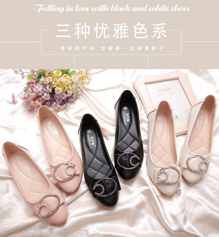 Product Introduction of Giày Nữ Tods, Baimuniao, Đế Mềm, Da Mềm, Thích Hợp Cho Mùa Lò Xo Và Mùa Thu, Giày Sữa, Giày Đế Bằng Thoải Mái Thường Ngày Mùa Hè, Hàng Mới Về 3