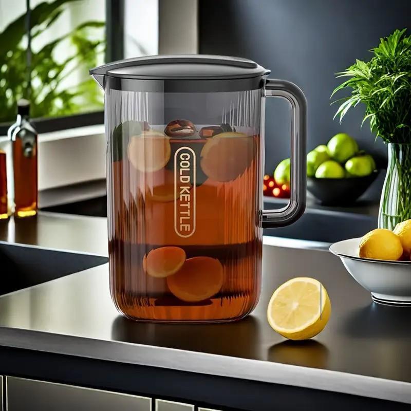 Cold Jug with Fridge Fit Design Large Capacity Pitcher for Iced Drinks ...