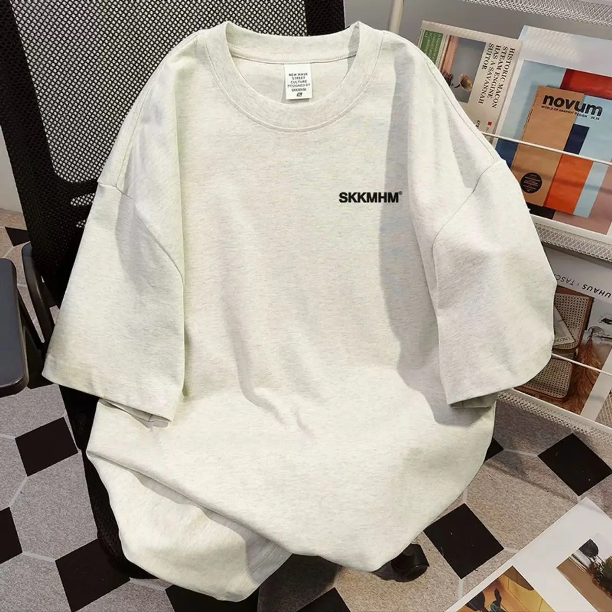 Áo thun nữ ,áo phông nữ form rộng chất cotton thấm hút mồ hôi mẫu xám tổng hợp