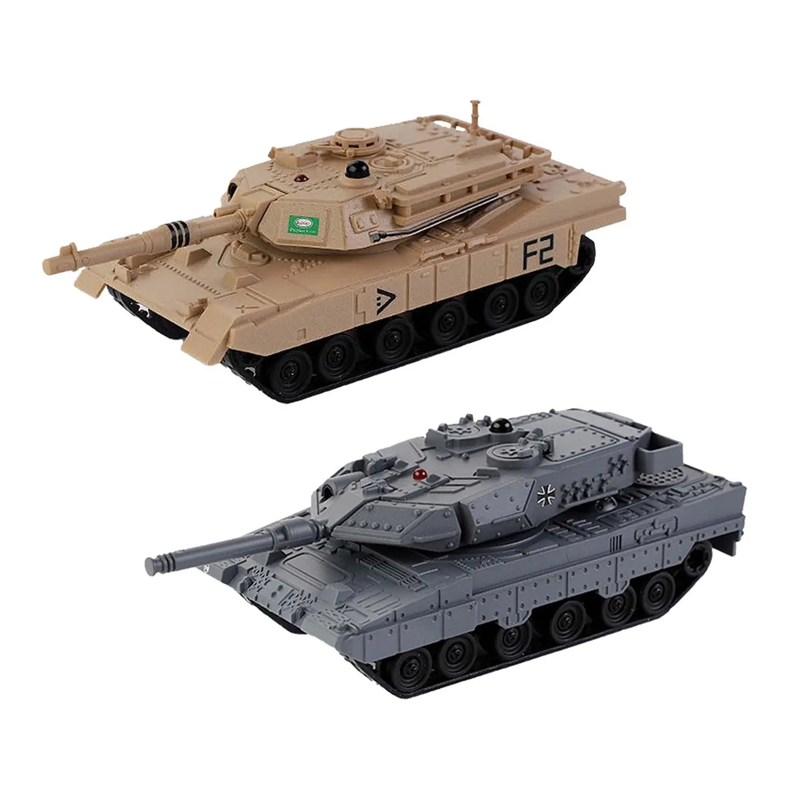 RC Tank 1:64 with Rotating Turret High Speed Remote Control Tank Tank Model for Children Boys Girls Kids Adults Birhtday Gift