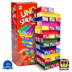 UNO Stacko - Permainan Susun Balok Teman / Keluarga