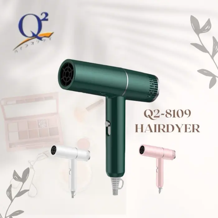 (Q2-8109) Hair Dryer | Pengering Rambut | Hair Dryer Low Watt | Mini Hair Dryer | Pengering Rambut Mini