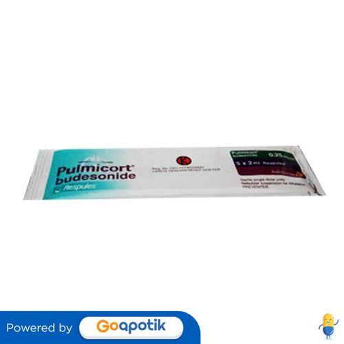 Gambar PULMICORT 0,25 MG/ML POUCHES 5 RESPULES dari Apotek Potenza Jakarta by GoApotik Kota Administrasi Jakarta Selatan Tokopedia