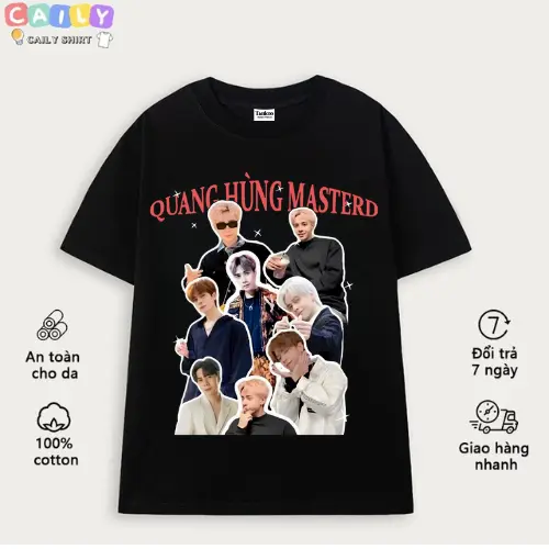 Áo thun dành cho Fan - Quang Hùng MasterD, áo phông cá tính dành cho nam nữ - vải cotton - unisex