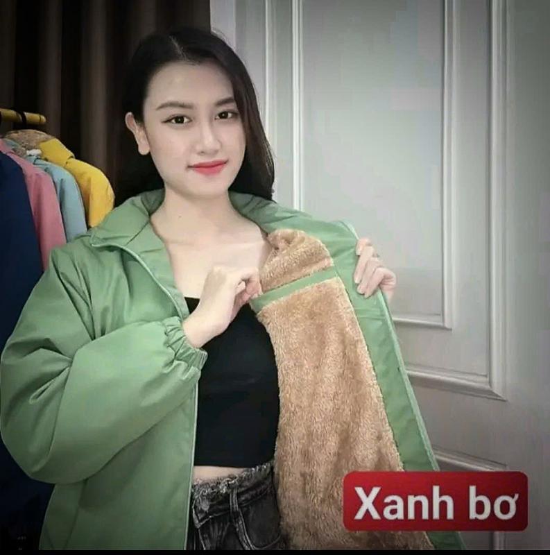 Áo khoác nữ lót lông chống thấm nước, áo gió và áo khoác cao cấp - Jacket, Top Women Jean Kim Tuyến