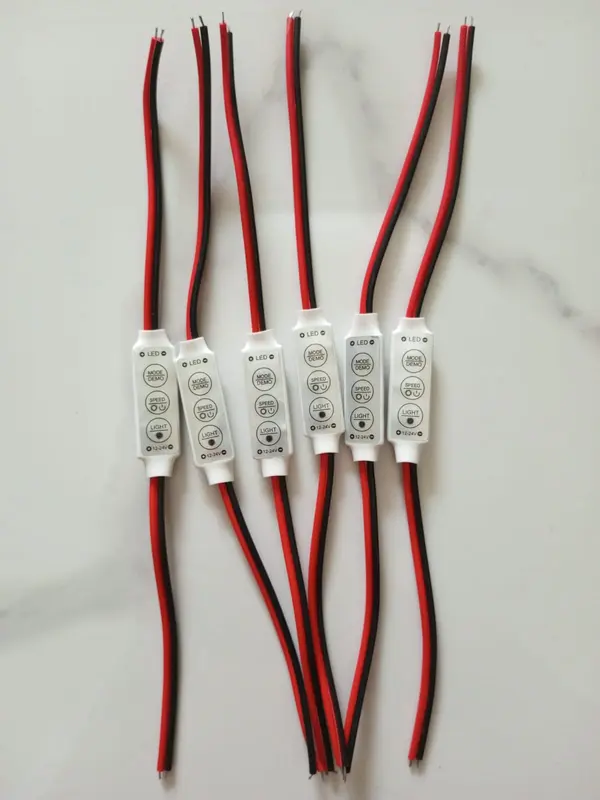 1pcs Led Controller Dimmer Kontrol Modul 12V 24V Kedip Kontrol Blitz STROBO 2