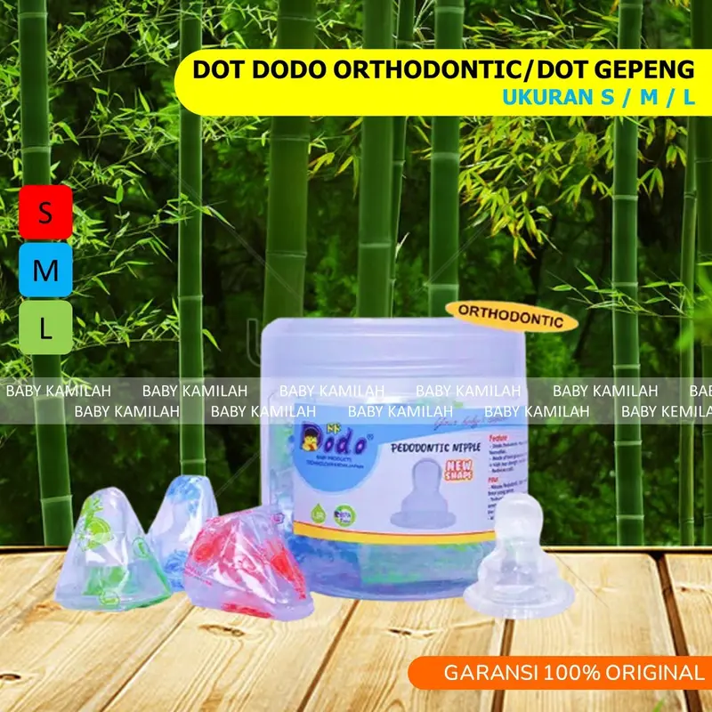 Nipple Dot Gepeng isi 12pcs DODO - Dot Gepeng DODO isi 12pcs 4