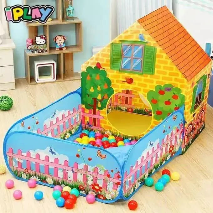 WD Tenda IPLAY House Tenda Rumah Pagar Anak Jumbo IPLAY BISA COD 0