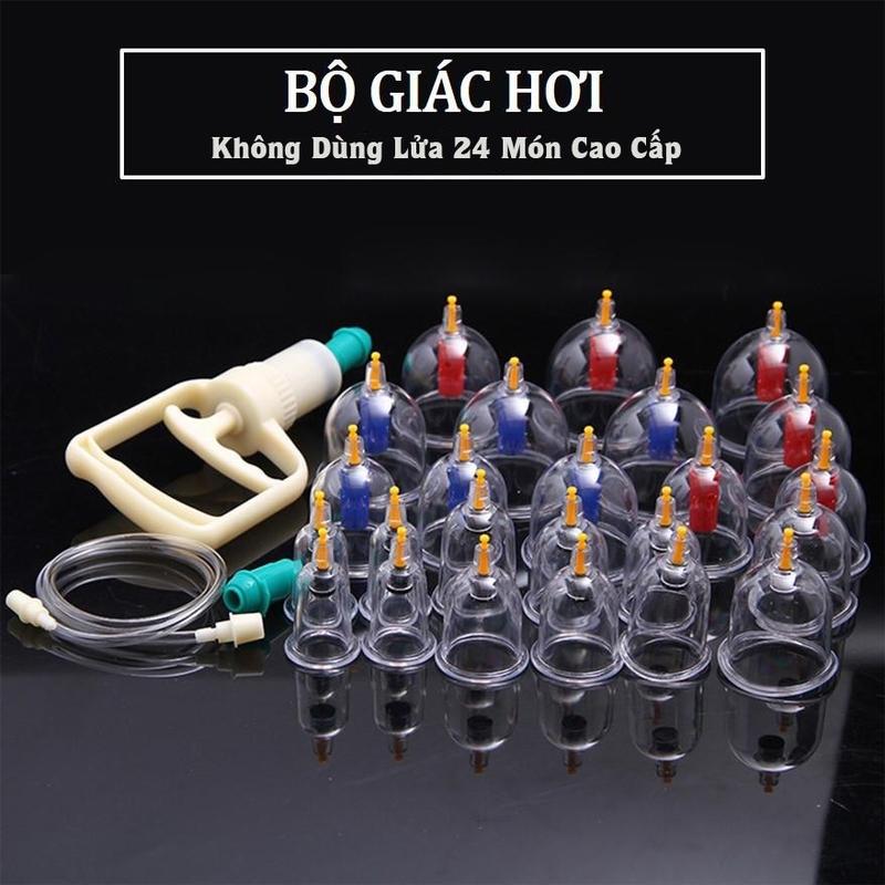 Bộ giác hơi không lửa 24 cốc [Tất cả trong một] 1