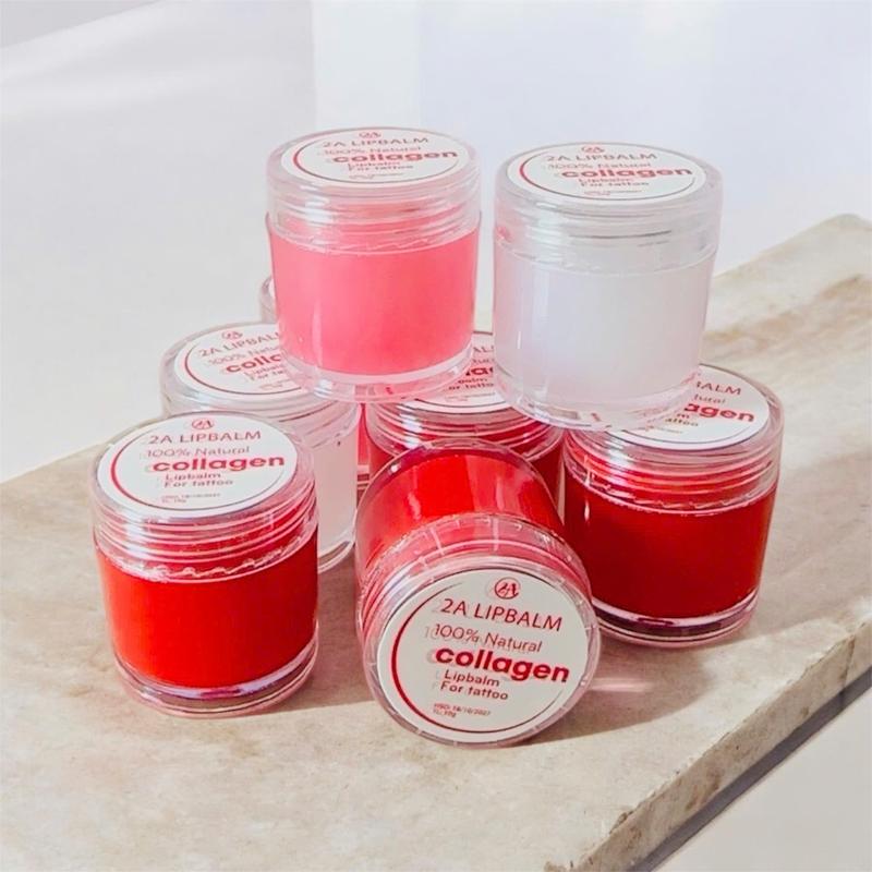 COMBO 10 HŨ DƯỠNG MÔI SAU XĂM - HŨ TRỤ 10G 0