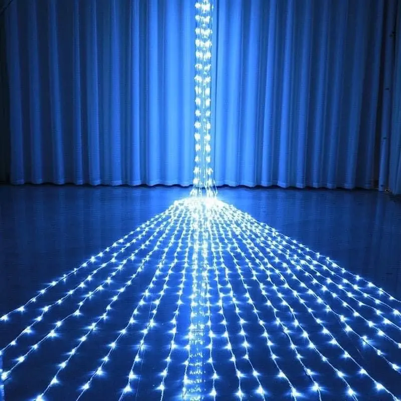Led mành hiệu ứng thác nước cao 2m ngang 3m và cao 3m ngang 3m 1
