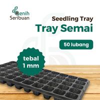Gambar Paket Tray Semai 5 pc Pot Tray Tebal 1 MM Lubang 50 Media Tanam Semai Benih - Benih Seribuan - PAKET TRAY SEMAI 50 dari Benih Seribuan Kab. Boyolali 2 Tokopedia