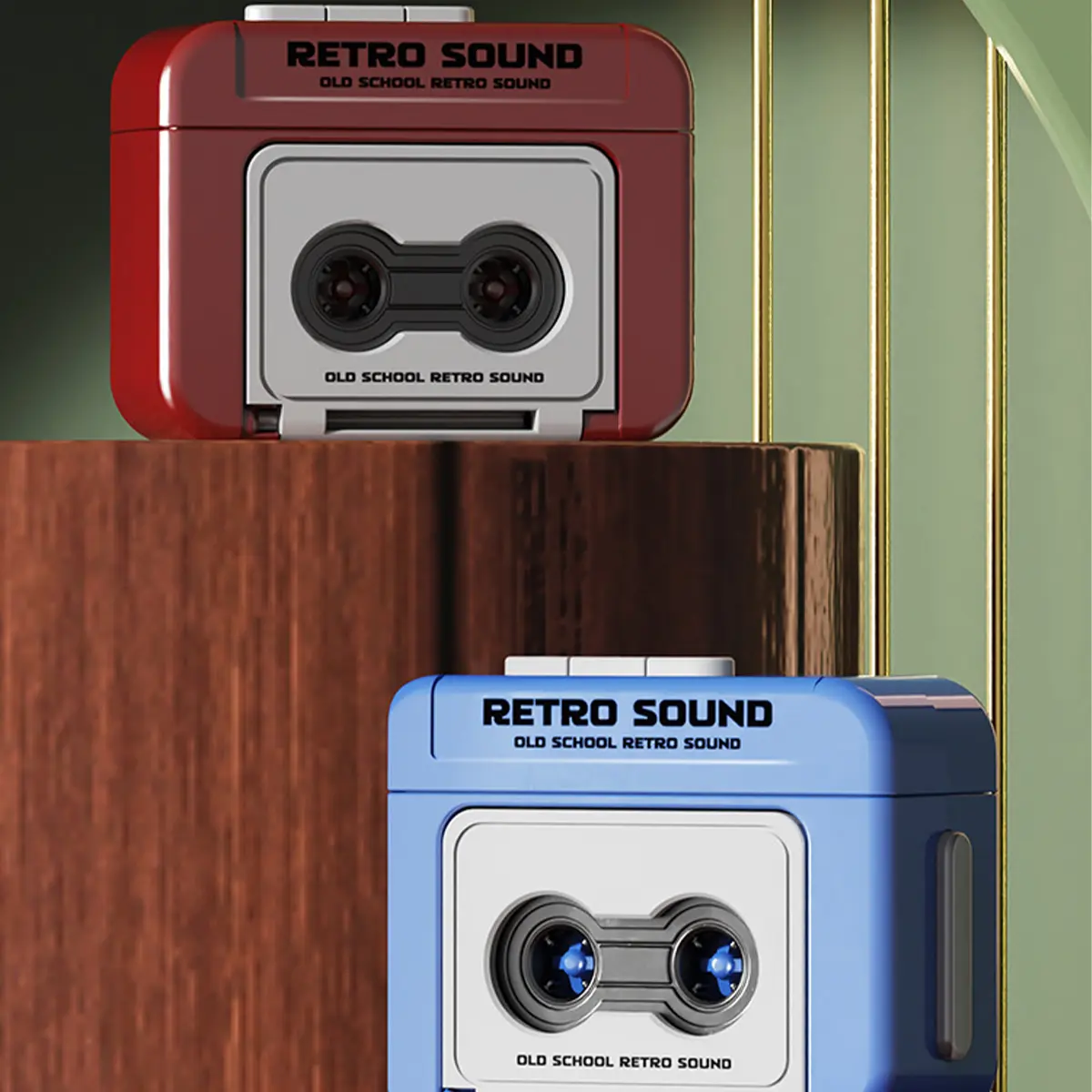 Mini Retro Recorder Keychain Fun Recording Music Box Pendant Fashionable, Suitable For Gift Collection, Welfare