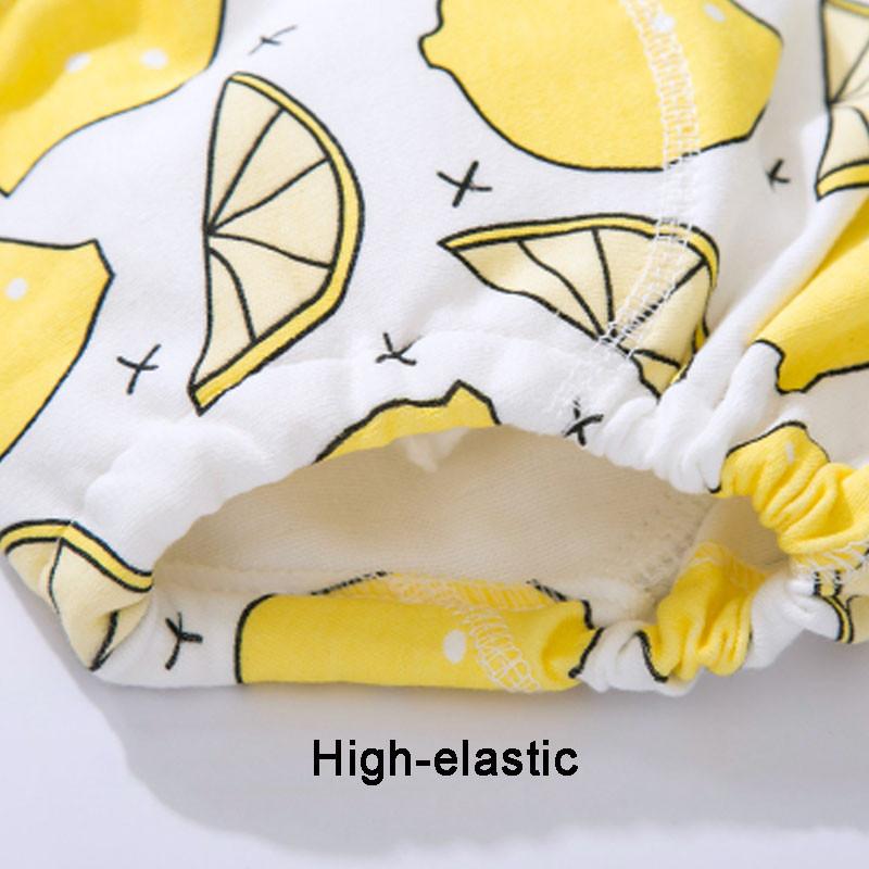 Baby Training Pants Underwear Washable Diaper Pockets Study Pants Baby Cloth Diapers Pure Cotton Breathable Diapers 7
