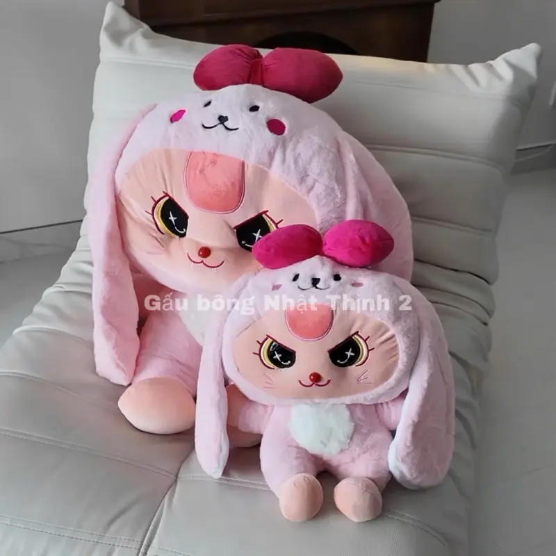 Gấu Bông Búp Bê Baby Three [QC] Cao Cấp Lông Thỏ Mềm Mại Giá Siêu Rẻ Đồ Chơi - Toy Bé Ba Gấu Bông Voi 1
