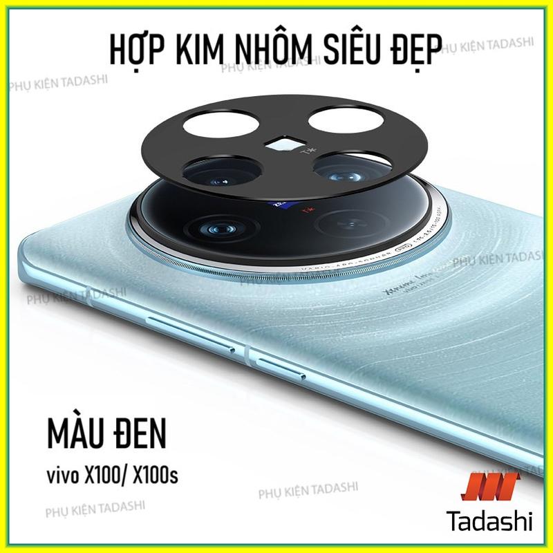 Miếng Kim Loại Bảo Vệ Camera cho Vivo X100s/ Vivo X100, Vivo X200s HỢP KIM NHÔM chống trầy xước nứt vỡ, bảo vệ cụm camera an toàn.