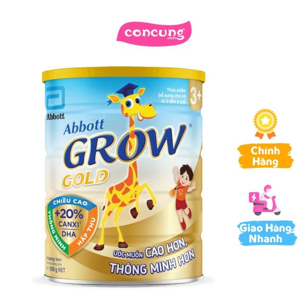  Sữa Abbott Grow Gold 3+ Hương Vani 800g 