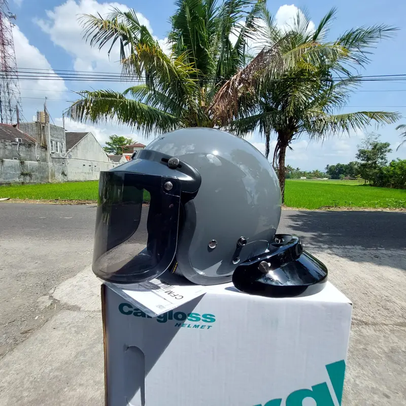 Helm Cargloss CFM Retro Original SNI /Dark Grey/Anchorgrey Glos/Anchorgrey Dof 0