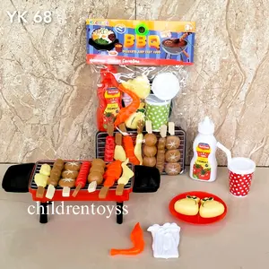 Mainan masak BBQ YK 72 / Mainan dessert and fast food / mainan BBQ Plastik