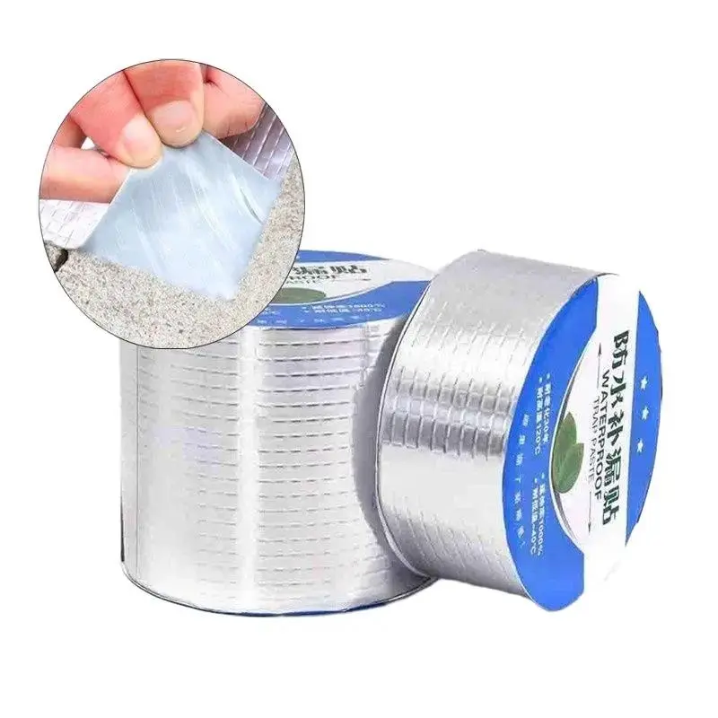 Lakban Anti Bocor Aluminium Foil Butyl Waterproof Flex Tape Lem Anti Bocor ( 20CM X 5M )
