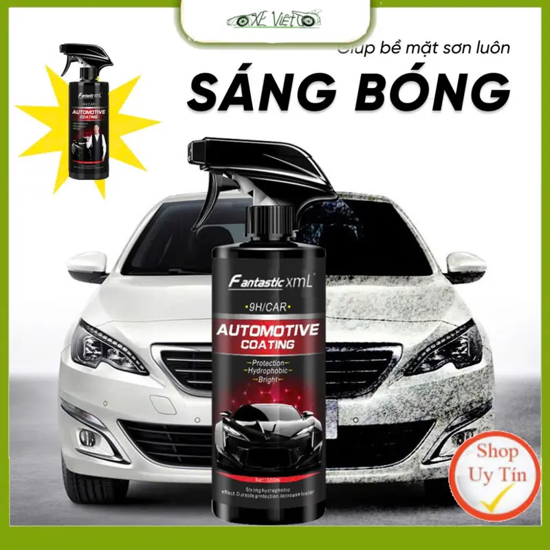Chai xịt AUTOMOTIVE COATING phủ nano chống nước kính,phủ sơn xe ô tô,chống nước bề mặt kính mũ - OM 500ml 0