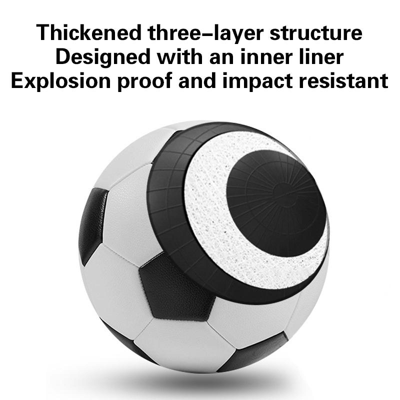Product Introduction of Standard Size 5 Soccer Ball Leakproof Campus Football Wear Resistant New Rubber Soccer Ball Elastic Football 21