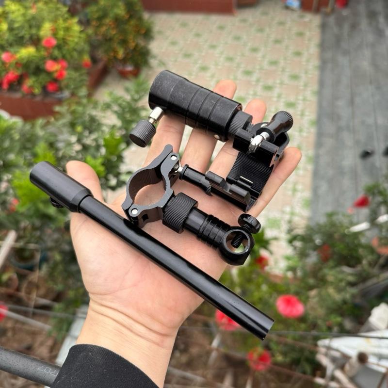  Bộ Pat gắn ghế  cao cấp - rọng cá - chống cần - khay mồi - Pat ô Phụ Kiện câu cá câu đài  Fishing 