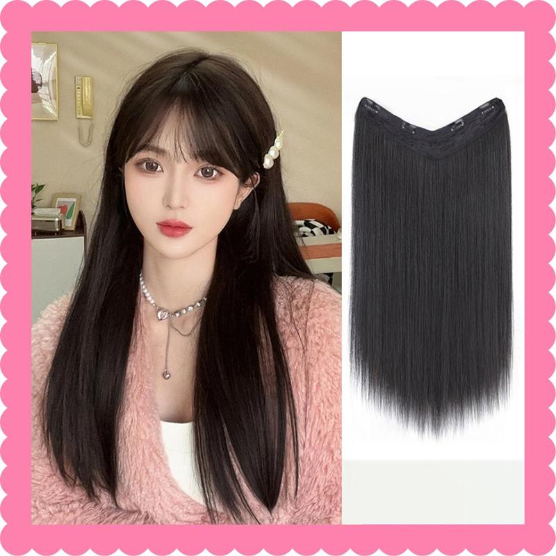 Tóc giả nữ Minota tóc kẹp chữ v thẳng mềm mượt là dài và dày tóc nhanh chóng T06