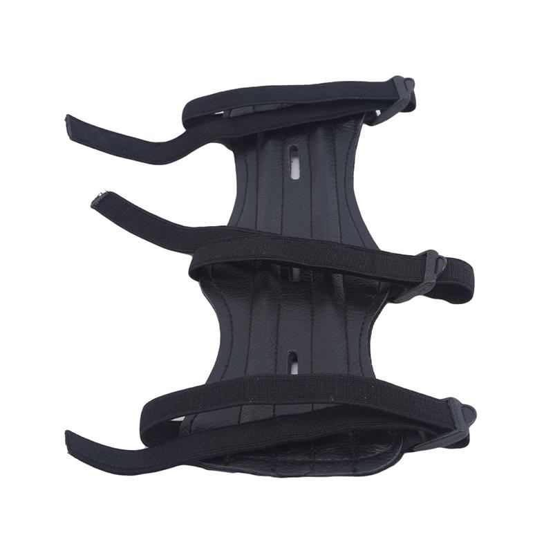 Product Introduction of Black adjustable archery arm protector for outdoor sports to protect the arm 18