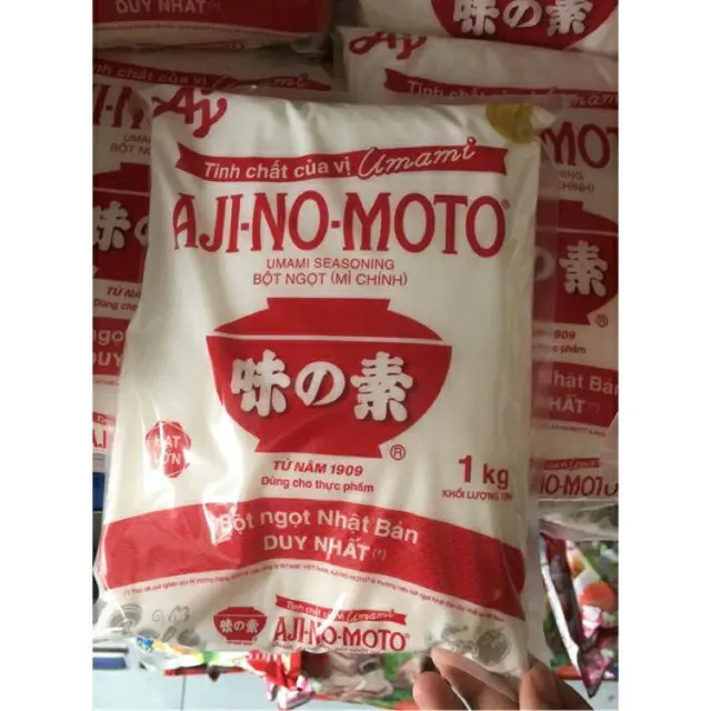 Mì chính Ajinomotor 1kg hạt lớn công nghệ Nhật Bản gia vị không thể thiếu cho món ăn 1