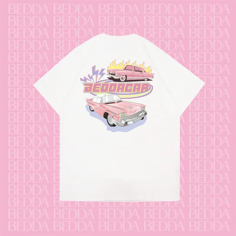 Bedda - T-Shirt Beddacar White Combed 24s 2