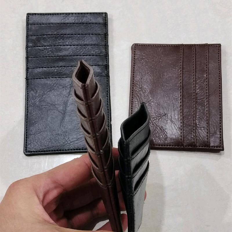 tempat kartu ori 6slot dan 12slot motif urat kulit sintetis 3