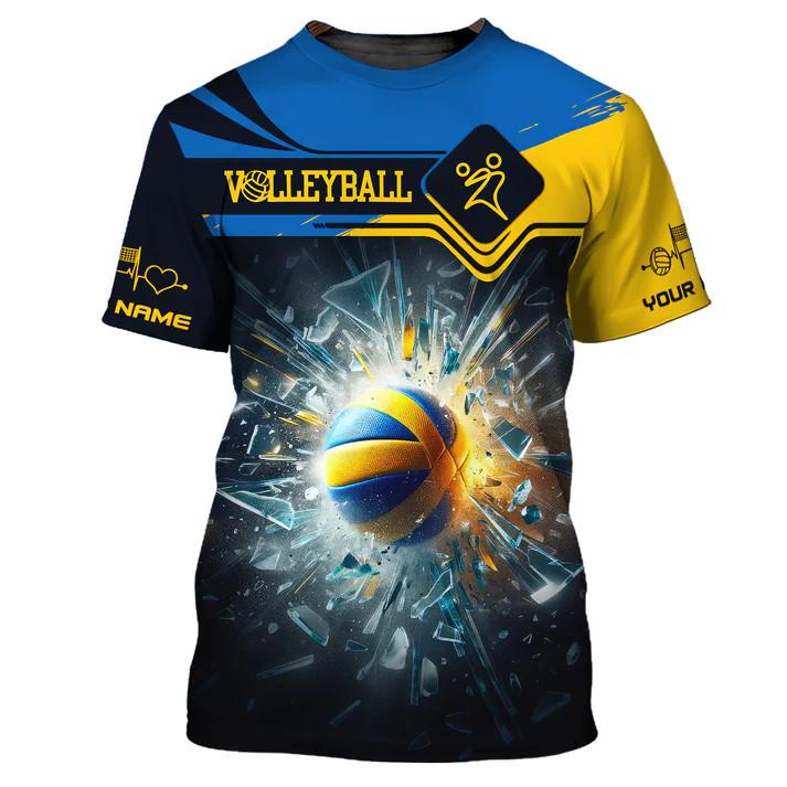 Product Introduction of Unisex Shirt, Volleyball Shirt, T-Shirt, Suitable for Volleyball Team, Gift for Volleyball Players 34