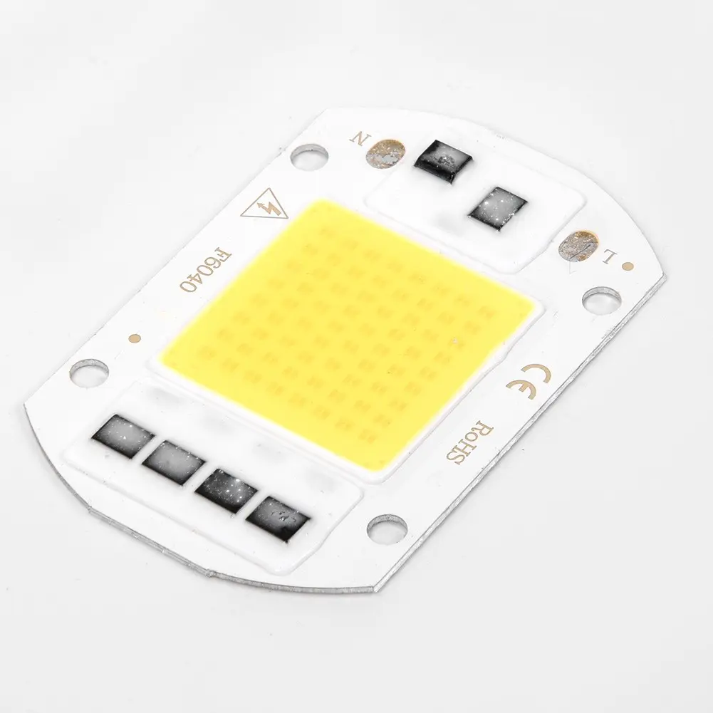 Đèn pha LED, Chip COB, Đầu vào 20W, 30W, 50W, Tích hợp, Dành cho Trình điều khiển IC thông minh, 220V