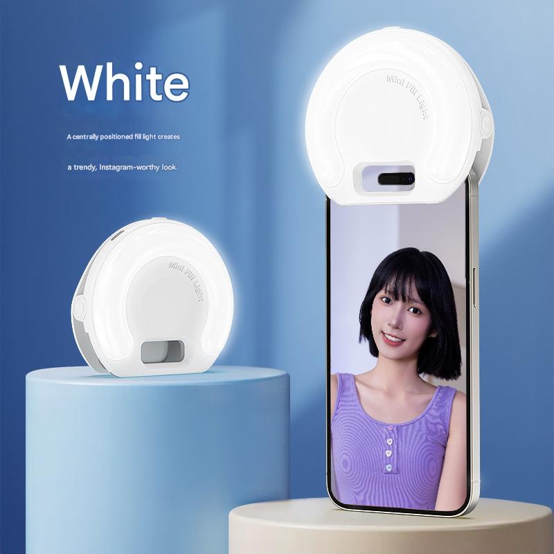 Mini Clip-On Selfie Ring Light