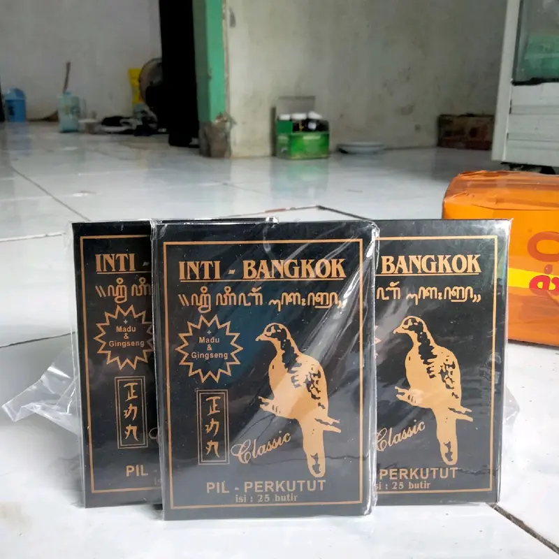 Inti bangkok pil herbal perkutut isi 25 butir 3