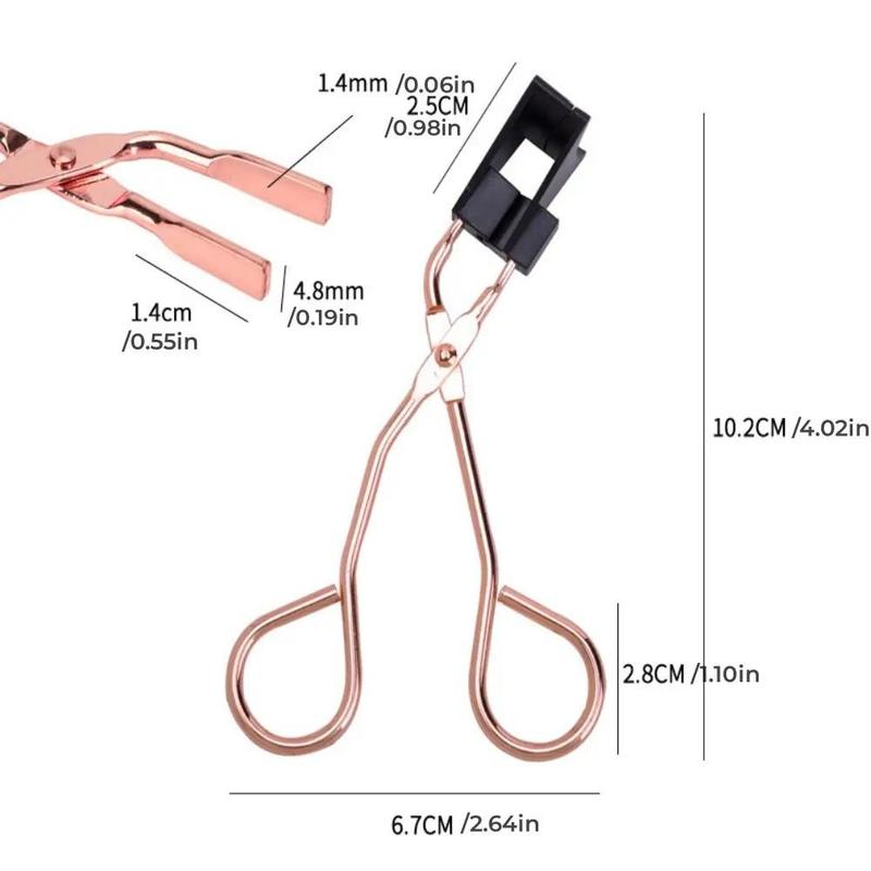 Product Introduction of Magnetic Eyelash Curler, 1 Count Portable Thickened Lash Curler, Professional Makeup Tools for Women 12