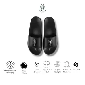 Sandal slop maternal disaster pria wanita sandal slide sandal slop terlaris Karet