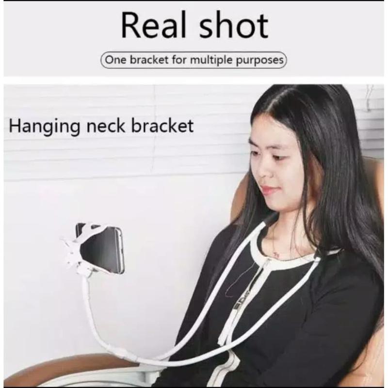 Lazy Lazypod Lazyneck Pod Neck Leher Pinggang Alat Bantu Nonton Video Pegang Holder HP Handphone 3