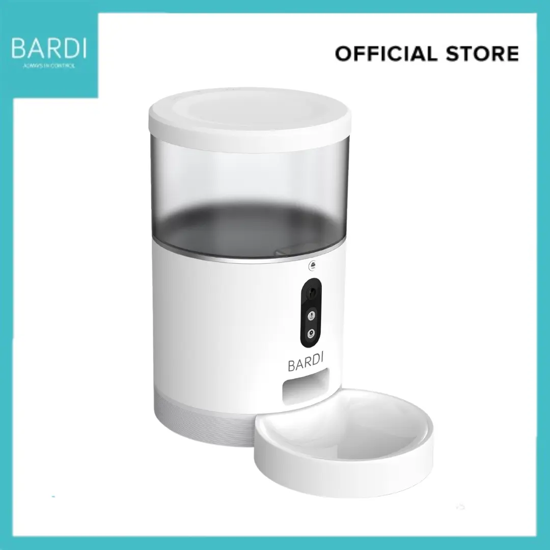 BARDI Smart Pet Feeder Lite Version with Camera - Tempat Makan Hewan Pintar Wi-Fi Automation