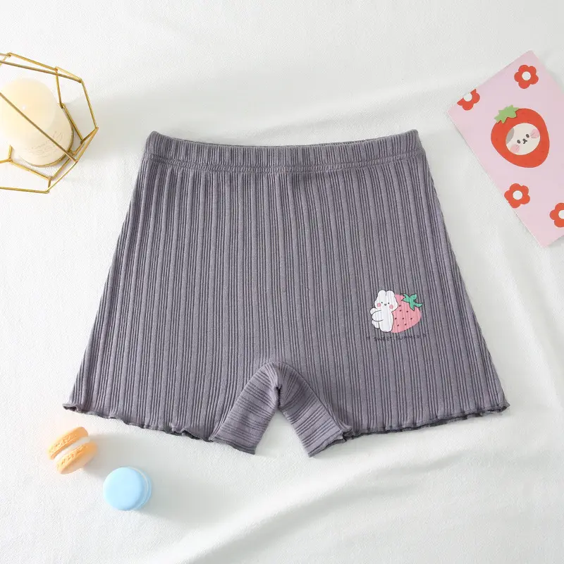 Quần Chip Cho Bé 4 Màu Chất Liệu Thun Cotton Mềm Mại, Thoáng Mát Họa Tiết Đáng Yêu Cho Bé Gái (QC2) Vải Cotton Len 6