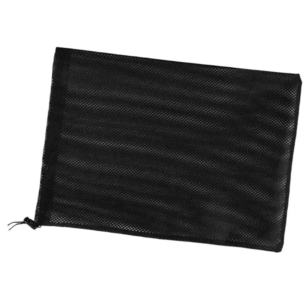 Water Pump Filter Bag Thickened Simple to Use Pond Pump Net Bag Outdoor Drawstring Mesh Bag for Fish Tank Swimming Pool Backyard