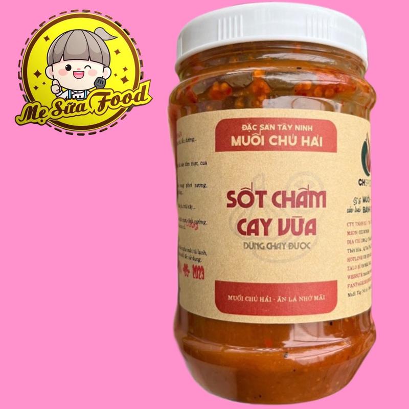 MUỐI SỐT CHÚ HẢI CAY VỪA, MUỐI CHẤM HẢI SẢN, MUỐI CHẤM BÁNH TRÁNG