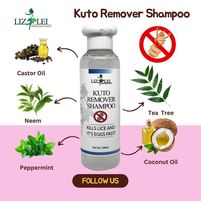 Kuto Tree Kuto Remover Shampoo/ Pantanggal ng Kuto 100ml Haircare Tea Tree ...