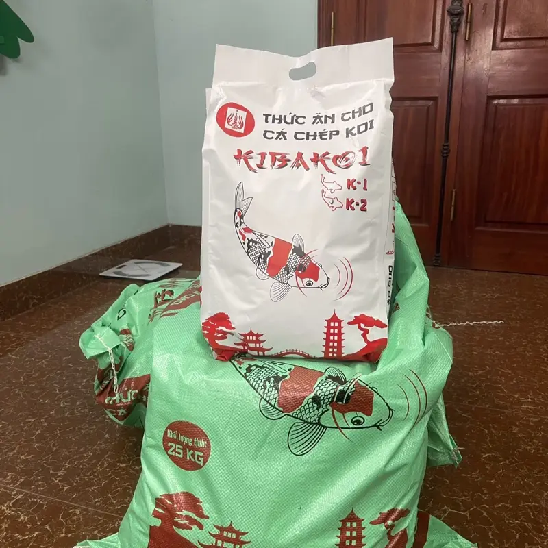 Thức Ăn Cá Koi KIBAKOI 2 - Tăng Màu, Tăng Size - 5kg 3