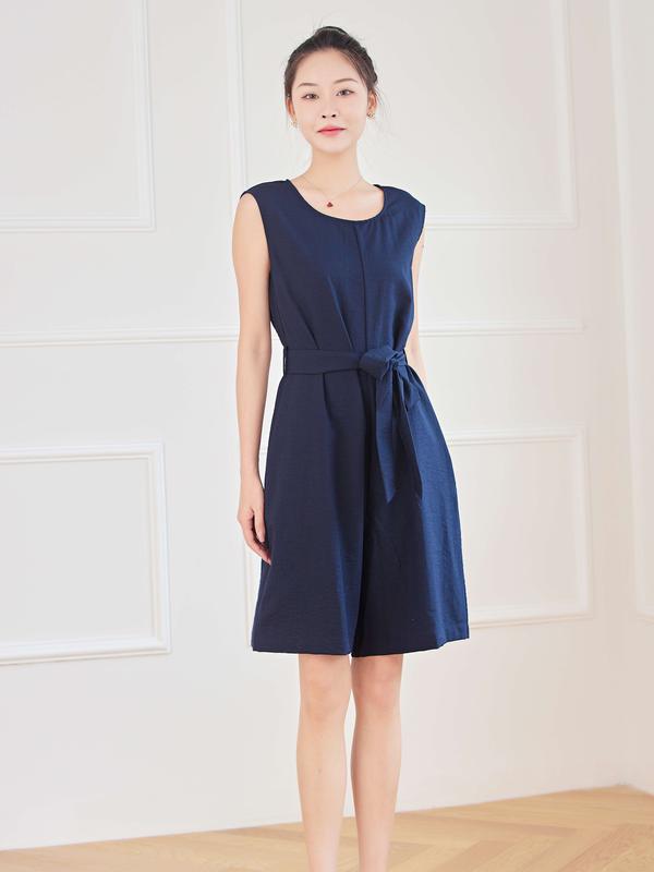 Product Introduction of Eyouth 1748 Women Sleeveless jumpsuits romper suspenders loose fit Pockets belted cotton linen Jumpsuit Womenswear Overalls 28